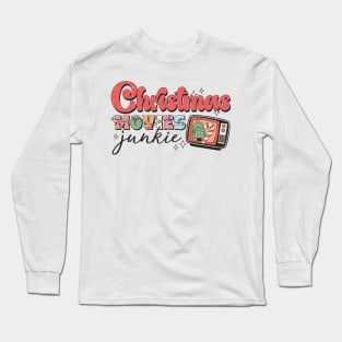 Retro Christmas Movies Long Sleeve T-Shirt